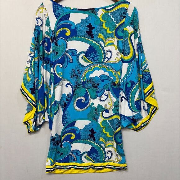 Trina Turk Ipanema French Riviera Swim Cover-up Tunic Dress Size Small D049 -7 - Picture 14 of 15